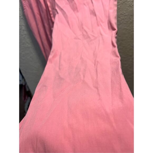 Nu Dimension Stretch Pink Scrub Pants Woman’s Size Large FLAWED-MARKS-STAINS - Picture 7 of 15